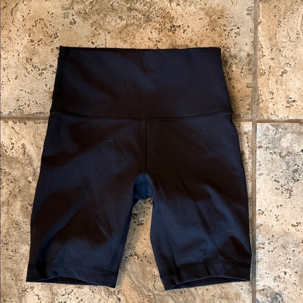 Women's Black High-Waisted Shorts